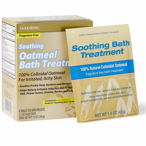 GoodSense Soothing Oatmeal Bath Treatment, 1.5oz, 8Ct