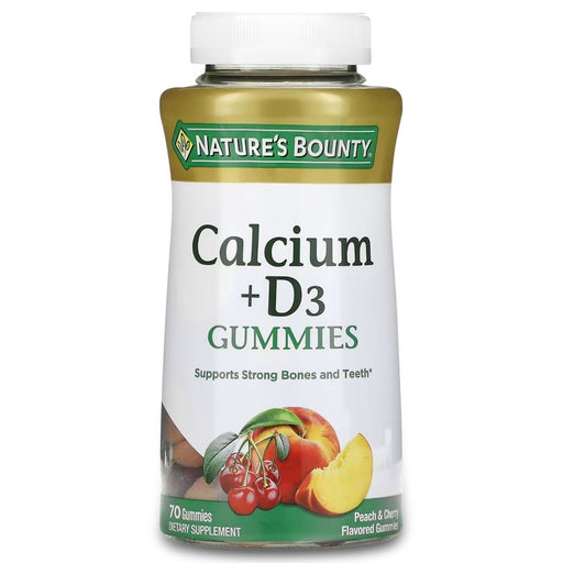 Nature's Bounty Calcio + Gomitas D3 70Ct