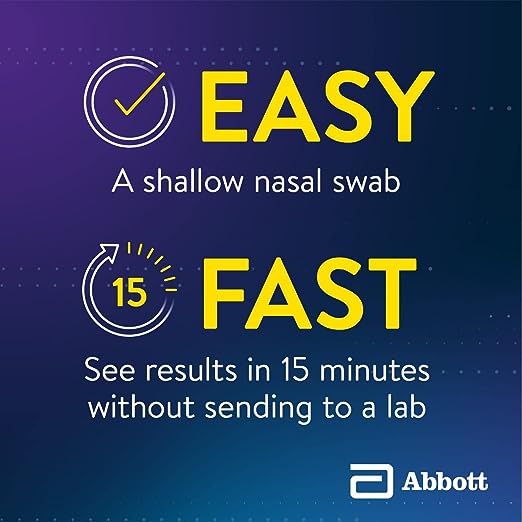 BinaxNOW Covid-19 Antigen Self Test, Non-Returnable 2 Tests