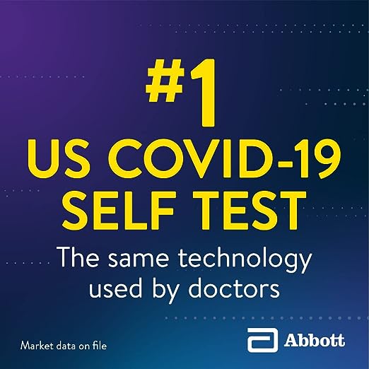 BinaxNOW Covid-19 Antigen Self Test, Non-Returnable 2 Tests