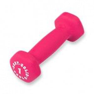 Dumbbell Neoprene 1 lb Pink