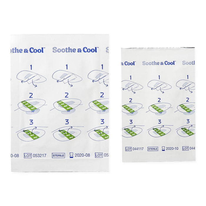 Curad Soothe And  Cool Burn Bandage Assorted Sizes 8CT