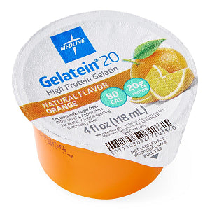 Active Gelatein20 Suplemento Sabor Naranja Tazas de 4oz 36Ct