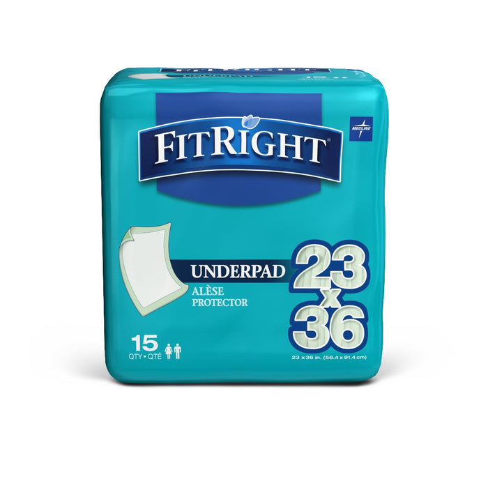 FitRight Underpad Fluff 23x36