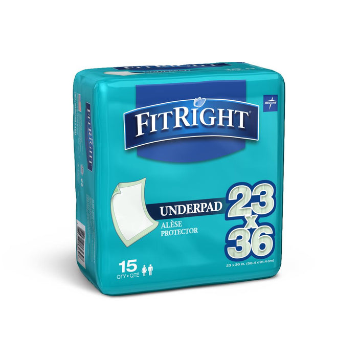 FitRight Underpad Fluff 23x36