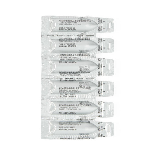 Hemorrhoid  Suppositories 12ct