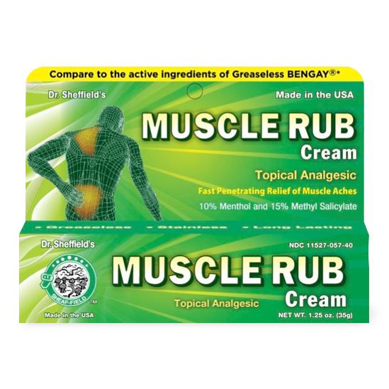 Muscle Rub Cream 1.25 oz Tube