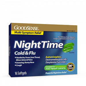 Night Time Cold And Flu compare to NyQuil Cold And Flu