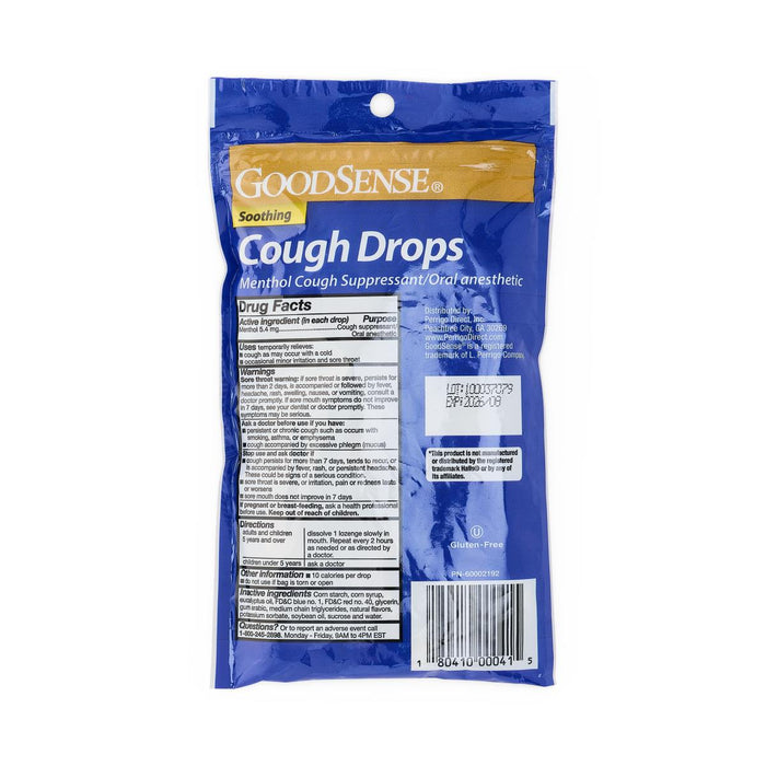 GoodSense Cough Drops Menthol 30 Count