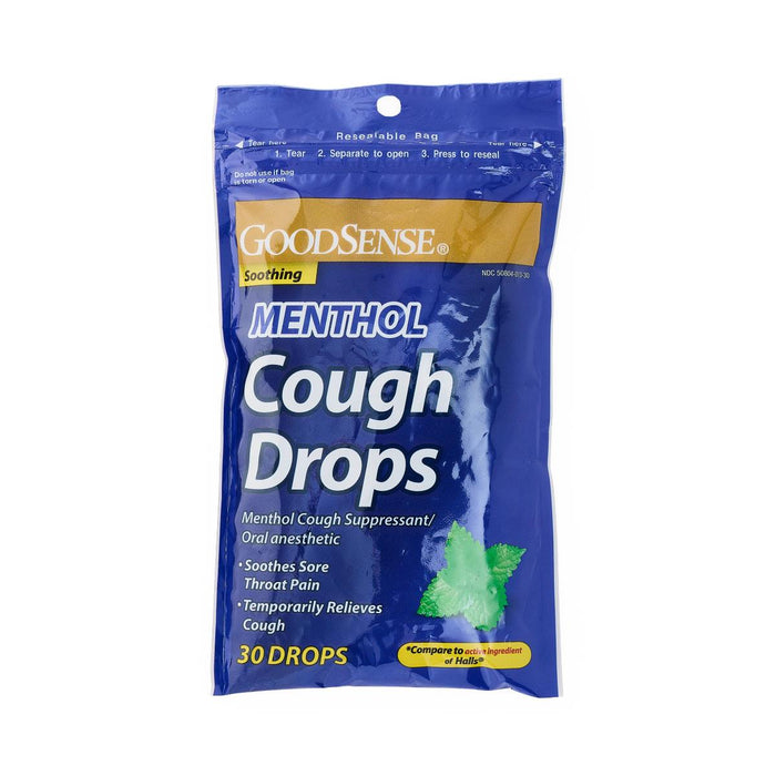 GoodSense Cough Drops Menthol 30 Count