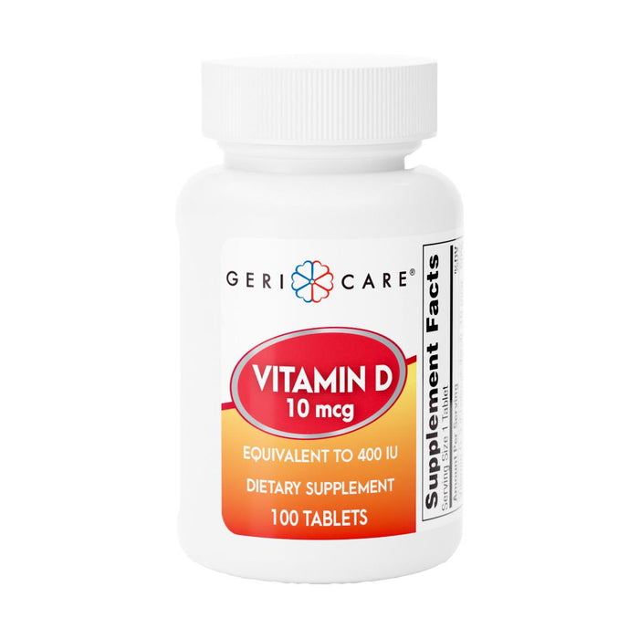 Vitamin D 3 10 Mcg 400 IU Tab 100 BT