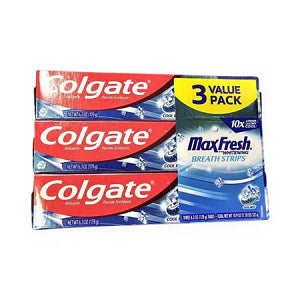 Colgate MaxFresh Cool Mint 6.3 oz 3-Count