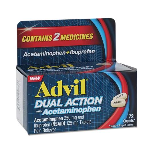 Advil Tablet Coated 200 Mg 24 Tablets/Bottle