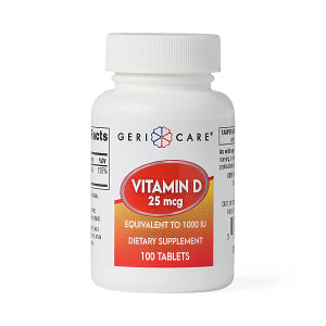 Vitamin D-3 25 mcg 1000 IU Tab 100/BT