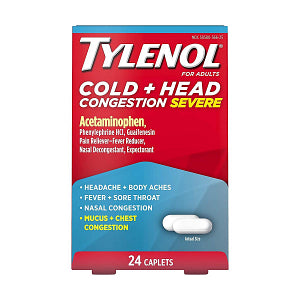 Tylenol Severe Cold & Head Congestion Caps