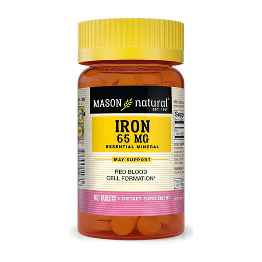 Mason Natural Iron 65mg Tabs