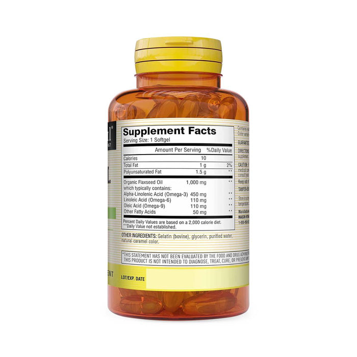 Flaxseed 1000 Mg SG 100 BT