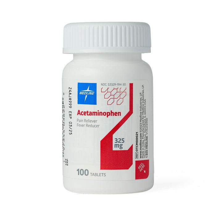 Tab Acetaminophen 325 Mg 100/BT