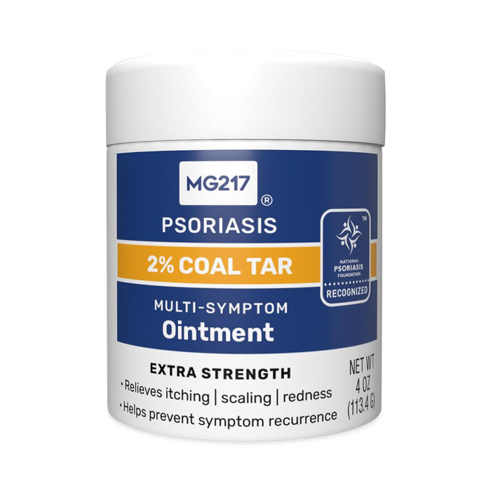 Psoriasis 2% Coal Tar Ointment 3.8 oz Jar