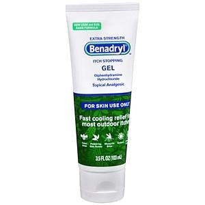 Benadryl Itch Relief Gel Extra Strength