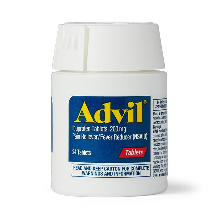 Advil Tablet Coated 200 Mg 24 Tablets/Bottle