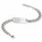 Medline Stainless Medical Alert Bracelet Diabetic 7.5in 1Ct