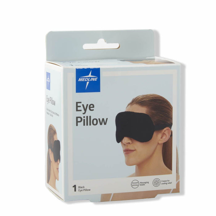 Almohada para ojos Medline, color negro 