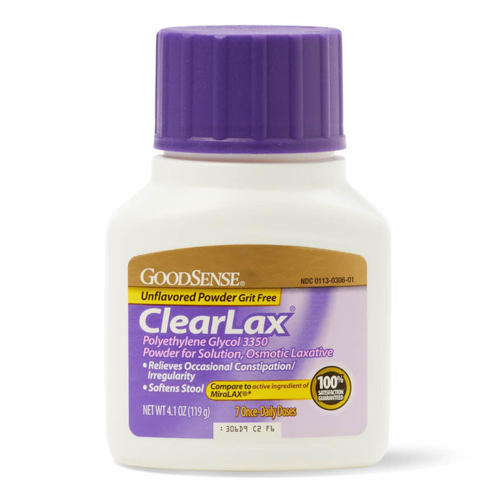 GoodSense ClearLax Laxante en polvo 4.1oz 1Ct 