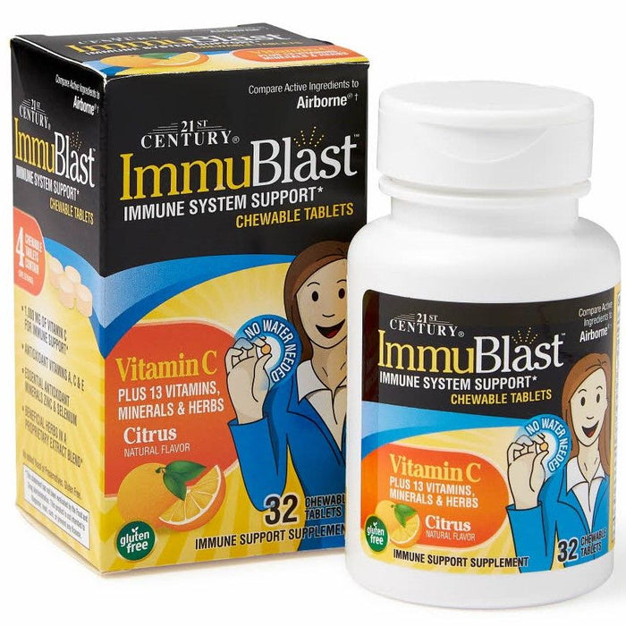 ImmuBlast Immune System Chewable Tablet 32Ct