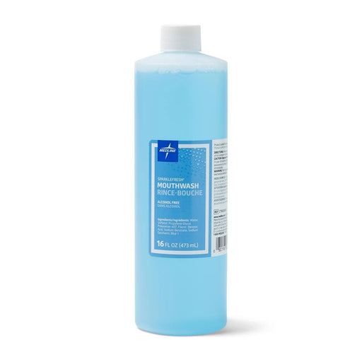 Medline SparkleFresh enjuague bucal sin alcohol 16 oz 1 unidad