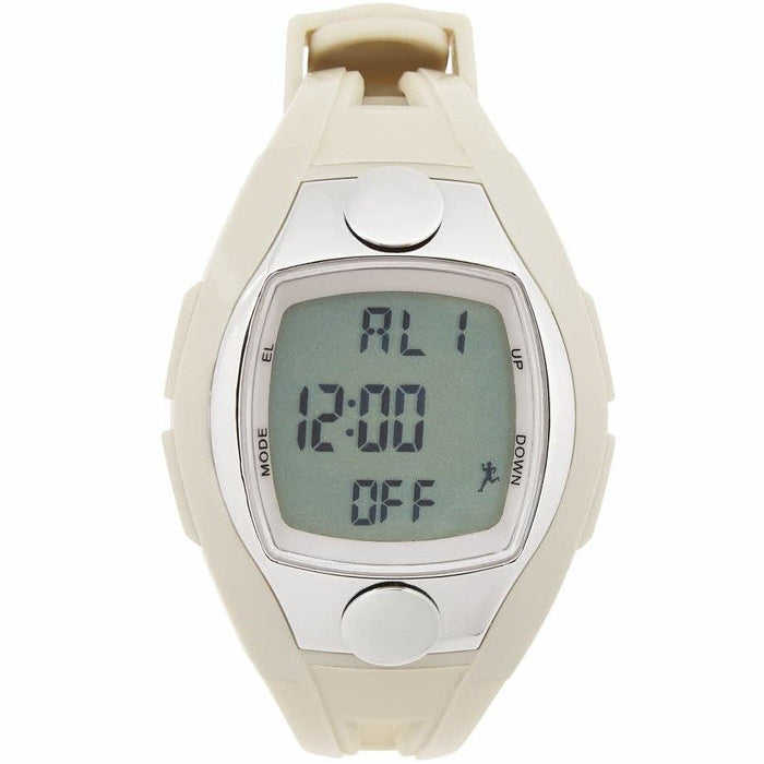 Medline Slim Heart Rate Monitor Pedometer Watch, Gray 1Ct