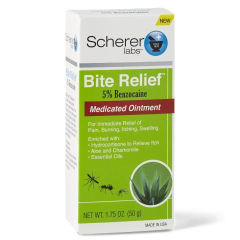 MyDerm Bite Relief Pomada de benzocaína 1.75oz 1Ct 