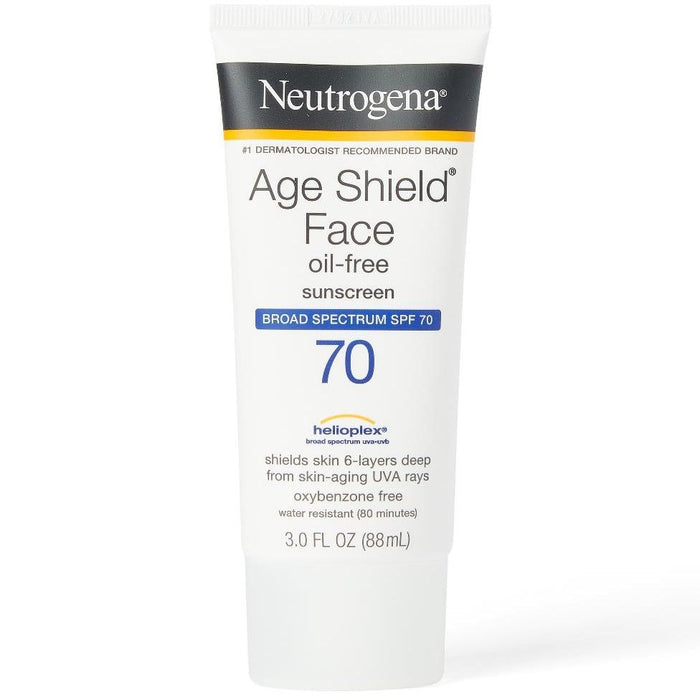 Loción facial Neutrogena Age Shield, SPF 70, 3 oz 1 unidad 