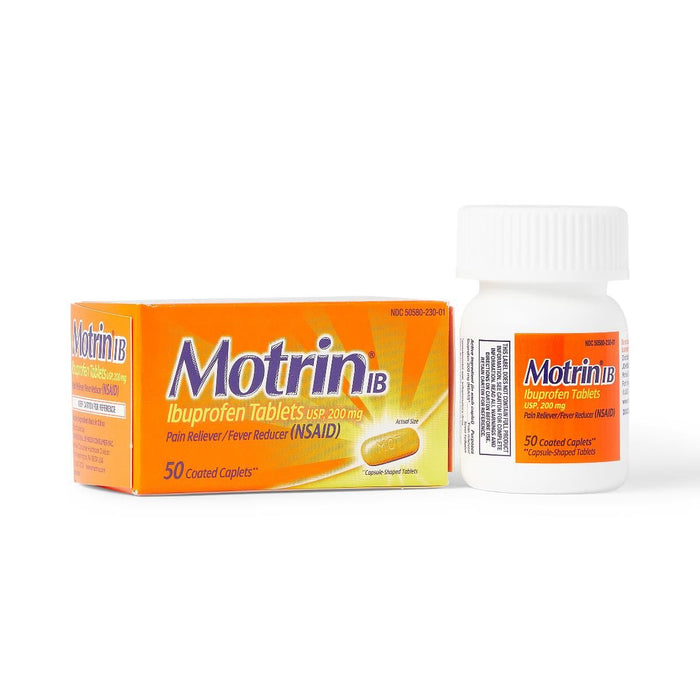 Motrin IB Tablets, 50Ct