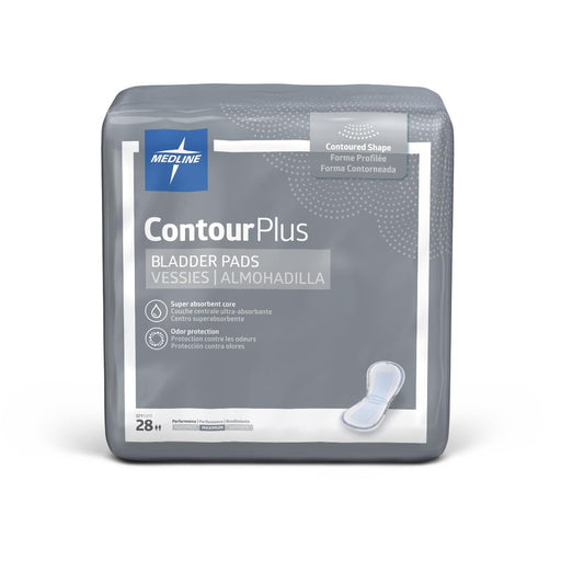 Almohadilla para vejiga Medline ContourPlus máximo 6,5 x 13,5 28 unidades 