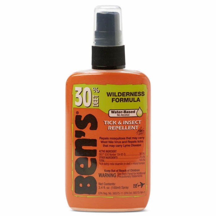 Repelente de insectos y garrapatas DEET de Ben's 3.4 oz 1 unidad