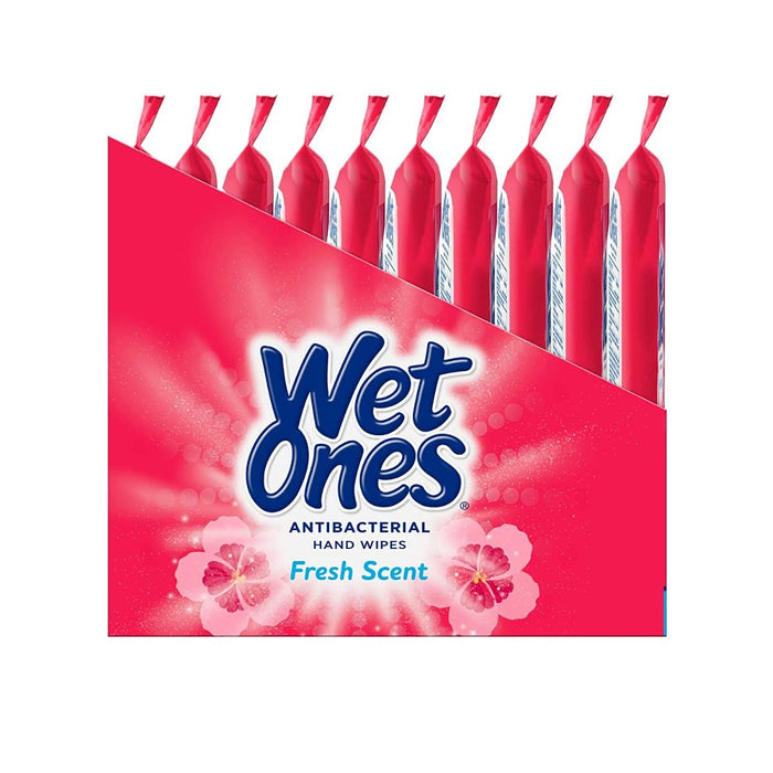 Wet Ones Antibacterial Hand Wipes 20Ct