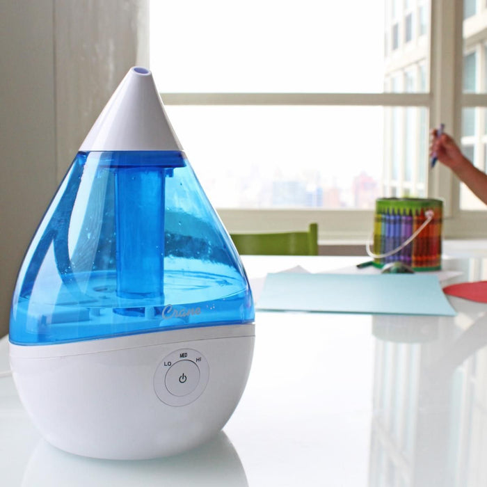 Crane Droplet Ultrasonic Cool Mist Humidifier, 0.5Gal 1Ct