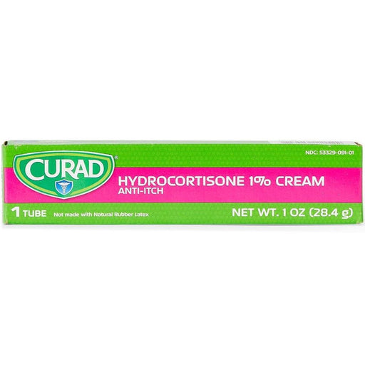 CURAD Crema antipicazón de hidrocortisona 1 oz 1 unidad 