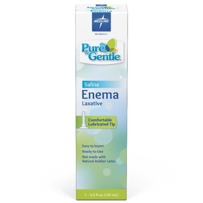 Medline Laxante Enema Salino Puro y Suave 4.5oz 1Ct