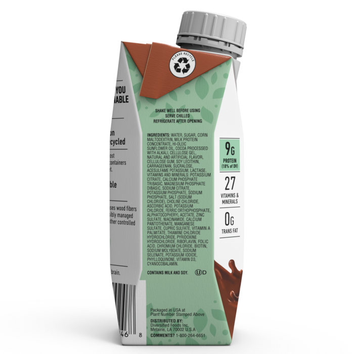 Nutritional Shake Chocolate 8oz 24Ct