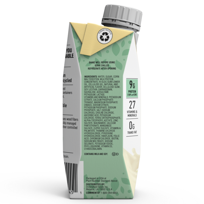 Batido Nutricional Vainilla 8oz 24Ct 