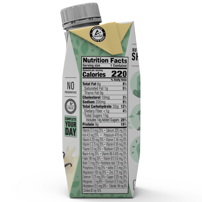 Batido Nutricional Vainilla 8oz 24Ct 