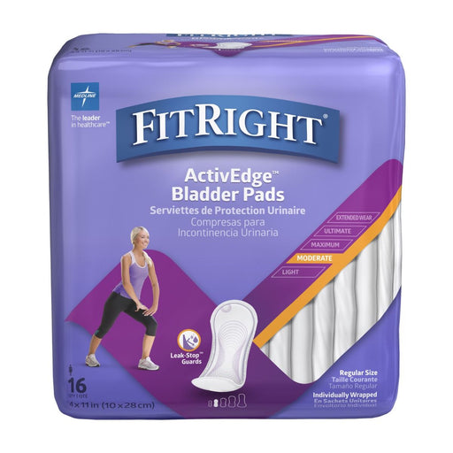 Almohadilla para vejiga Medline FitRight 5,5 x 13,75 máximo 10 unidades