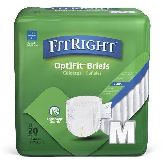 Calzoncillo desechable Medline FitRight OptiFit Ultra