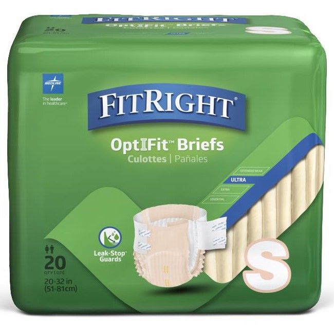 Calzoncillo desechable Medline FitRight OptiFit Ultra