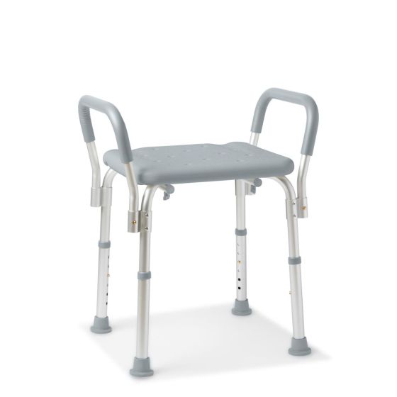 Medline Shower/ Bath Bench With Arms 1Ct