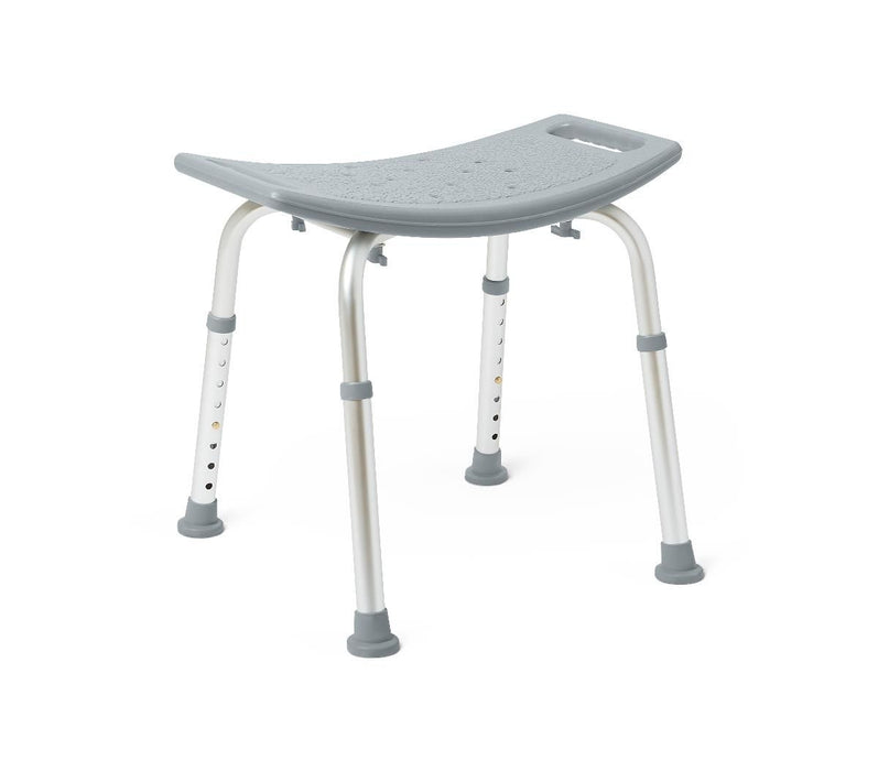 Silla de ducha Medline sin respaldo 400 lb 1 unidad 