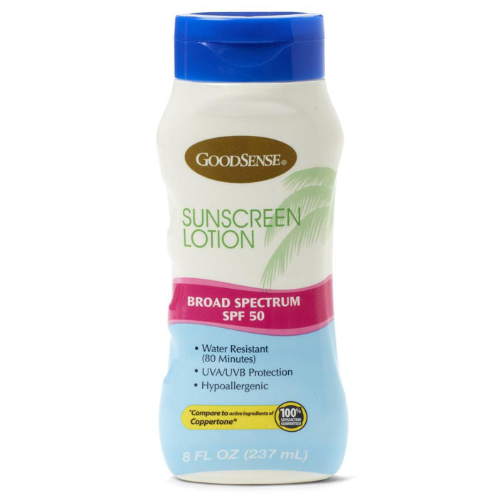 Loción de protección solar SPF 50 botella de 8 oz 1 unidad 