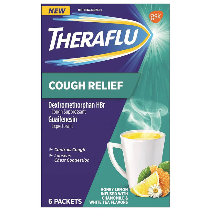 Powder Theraflu Cold Relief Honey Lemon